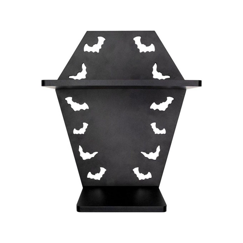 Bat Coffin Shelf Kit, bat-shaped coffin shelf