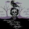 The Raven Poe Ankle Socks artwork