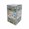 Green Sugar Skull Porcelain Tumbler, alternate view