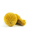 Spider Plush in citrine yellow, alternate view