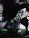 Night of the Killer Zombies Crew Socks detail 8