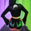 Zombie Hand Womens Booty Shorts