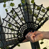 Spiderweb Lace Hand Fan