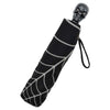Skull Handle Spiderweb Anti UV Umbrella