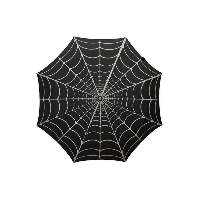 Skull Handle Spiderweb Anti UV Umbrella