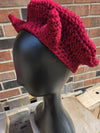 Devil Horn Beret angled view