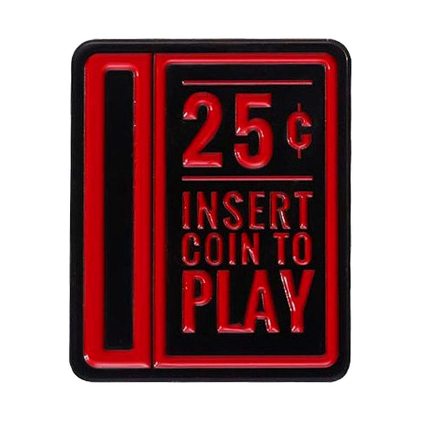 Coin Mech enamel pin — Spooky Stitchcrafts