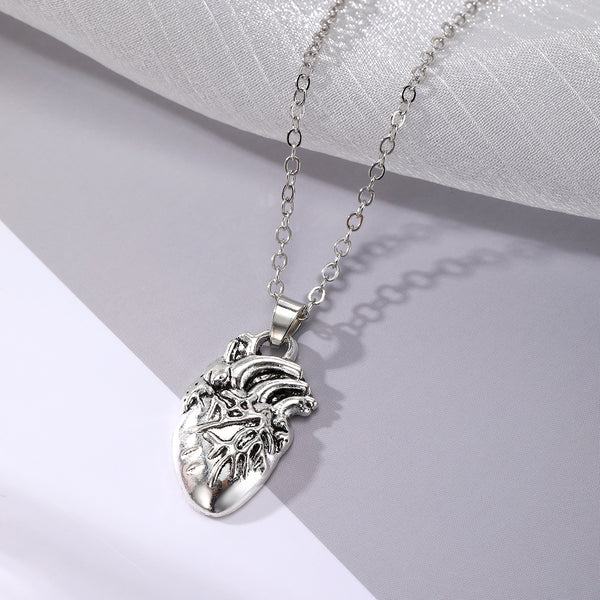 Anatomical Heart Necklace