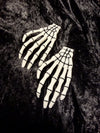 Skeleton Hand Hair Clips