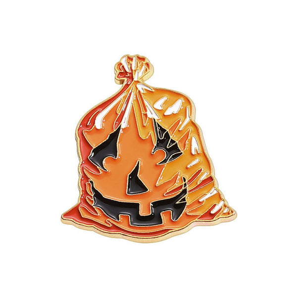 Pumpkin Trash Bag Pin