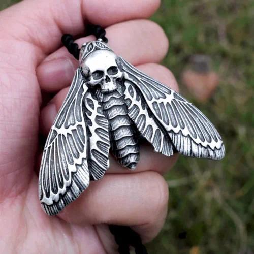 Death's-Head Moth Necklace