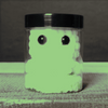 Pet Ghost glow-in-the-dark fade animation
