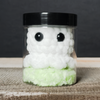 Pet Ghost crochet ghost in a jar