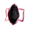 Pretty in Pink Lipstick Heart Tote Bag, alternate view