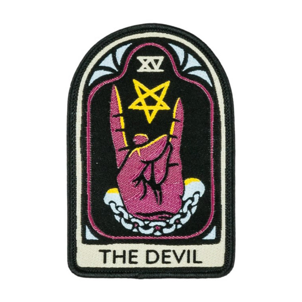 The Devil Tarot Nouveau Iron-On Patch