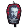Vincent Price Red Repeat Coffin Clip Pouch, coffin-shaped clip pouch