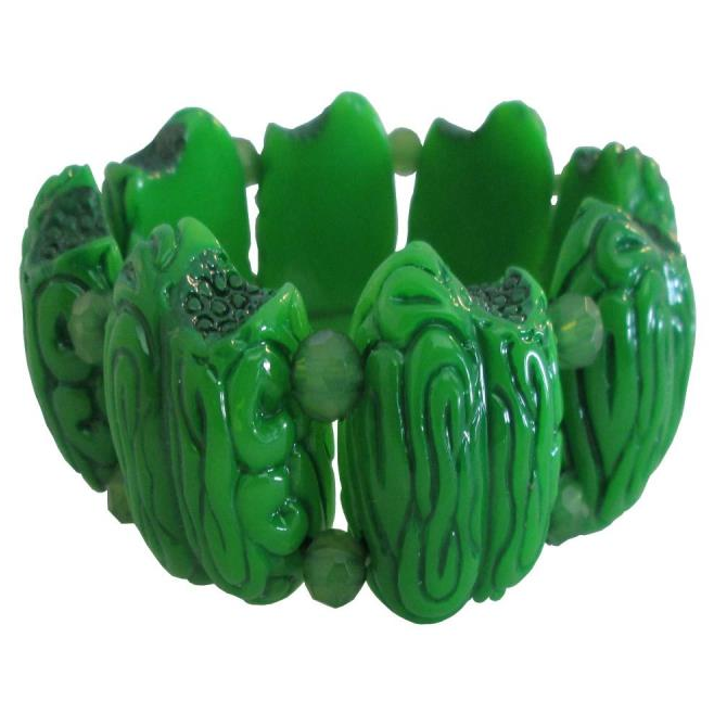 Zombie Brain Bead Bracelet