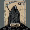 Death Tarot Card Crew Socks artwork