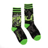 Night of the Killer Zombies Crew Socks detail 3