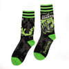 Night of the Killer Zombies Crew Socks detail 2