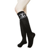 Black & White Hold Fast Knee High Socks