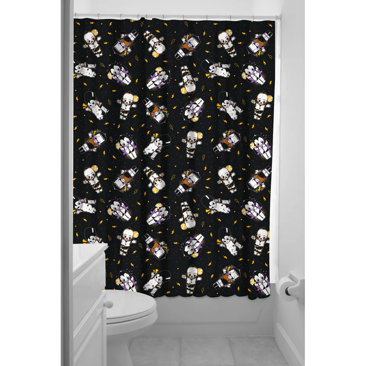 Kewpie Monsters Shower Curtain
