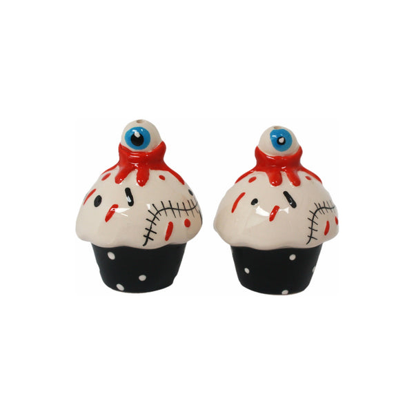 Bloody Cupcake Salt and Pepper Shakers