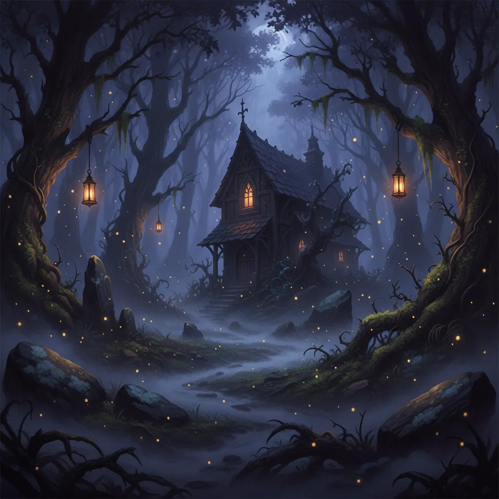 The 
Dark Stitchery 
Awaits